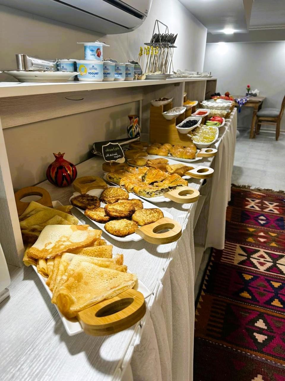 Bobosh Boutique Hotell Bukhara Eksteriør bilde